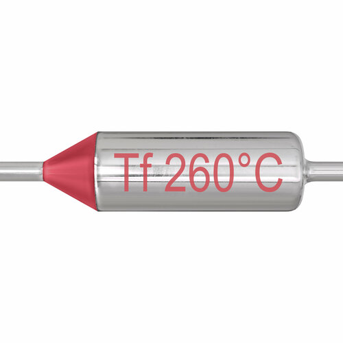 Термопредохранитель 260C 250V 10A (Серебристый)