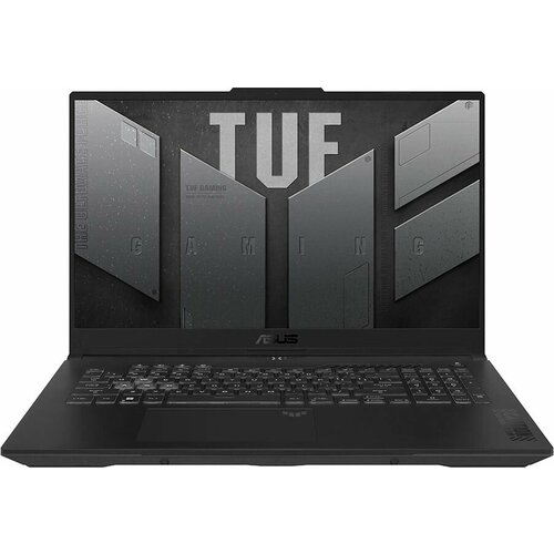 173 Ноутбук ASUS TUF Gaming F17 FX707VV-HX122 Intel Core i7-13620H 24 ГГц RAM 16 ГБ SSD 1 ТБ NVIDIA GeForce RTX 4060 для ноутбуков 8 Гб Без системы 90NR0CH5-M00690 серый 21223800₽