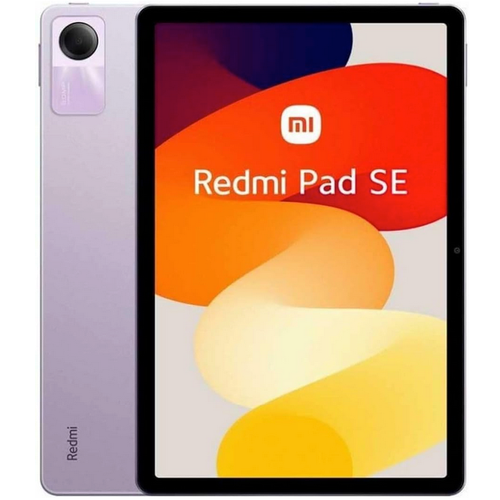 Планшет Xiaomi Redmi Pad SE (2023), Global, 8/256 ГБ, Wi-Fi, Android 13, Lavender Purple agm pad p1 водонепроницаемый планшет android 13 с защитным чехлом fhd дисплей аккумулятор 7000 мач mtk g99 8 гб 256 гб