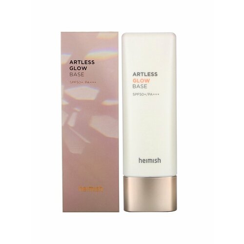 База под макияж с эффектом сияния HEIMISH Artless Glow Base SPF25 PA 40мл 1750₽