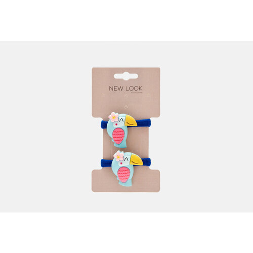 Набор резинок для волос New Look 15029 голубой 2шт 600₽