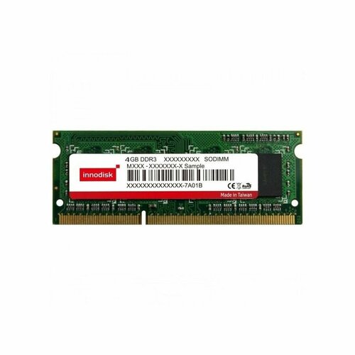 Оперативная память InnoDisk SODIMM 4GB PC12800 DDR3 M3S0-4GMJDLPC 437000₽