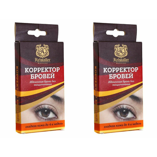 Kristaller Восковые полоски для коррекции бровей 24 шт 2 уп 924₽