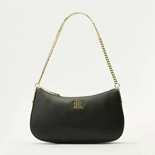 Сумка TOMMY HILFIGER, черный xiaoxiangfeng lingge chain ladies handbag 2020 popular new trendy fashion one shoulder messenger small square bag