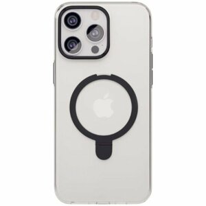 Чехол Vlp для Apple iPhone 15 Pro Max, Ring Case with MagSafe, c подставкой, черный