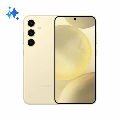 Смартфон Samsung Galaxy S24 12256 ГБ Dual nano SIM Amber Yellow 74797₽