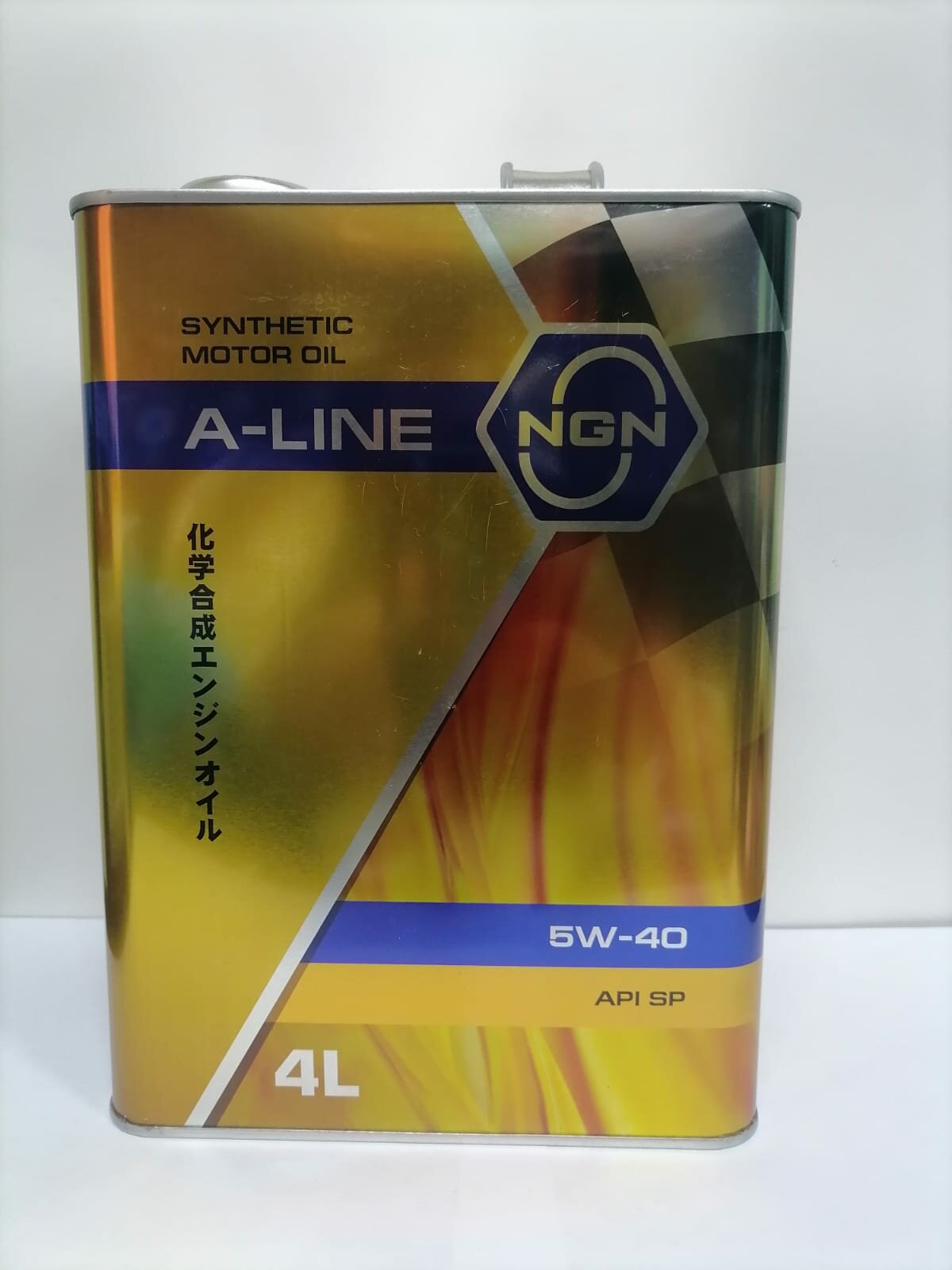 фото Моторное масло NGN синтетическое 5W40, 4 л, артикул V182575120