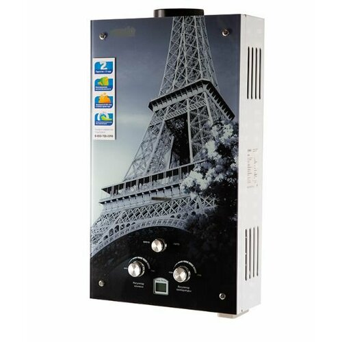 Газовая колонка декор 10 л XD стекло new париж 1220000₽