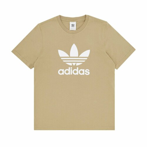 фото Футболка adidas, размер s, бежевый