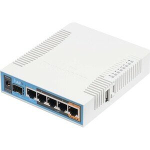 Роутер MikroTik hAP ac (RB962UIGS-5HACT2HNT) AC1750 10/100/1000BASE-TX/SFP