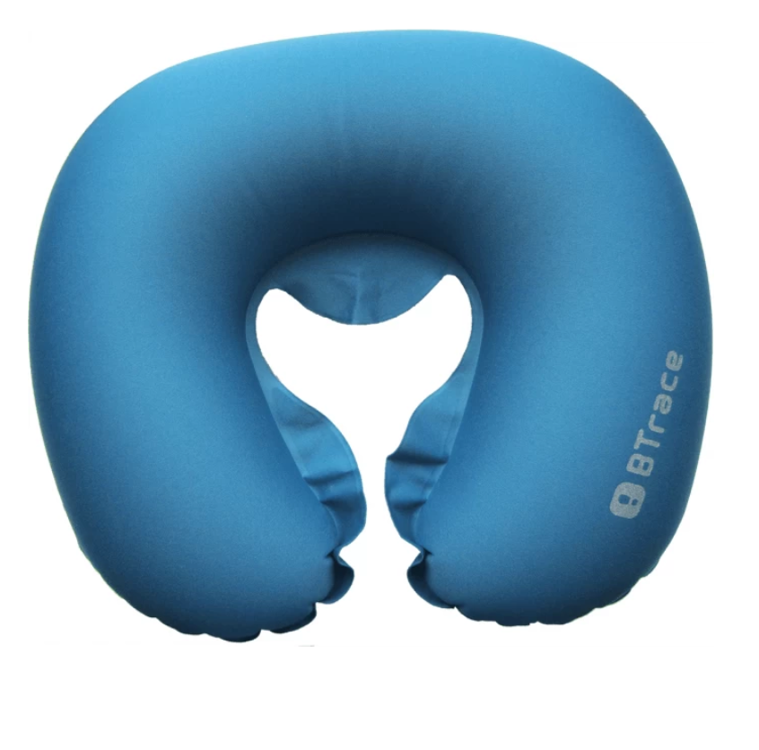 фото Подушка BTrace дорожная под шею Air 40*30*10,5 см, Синий, шт
