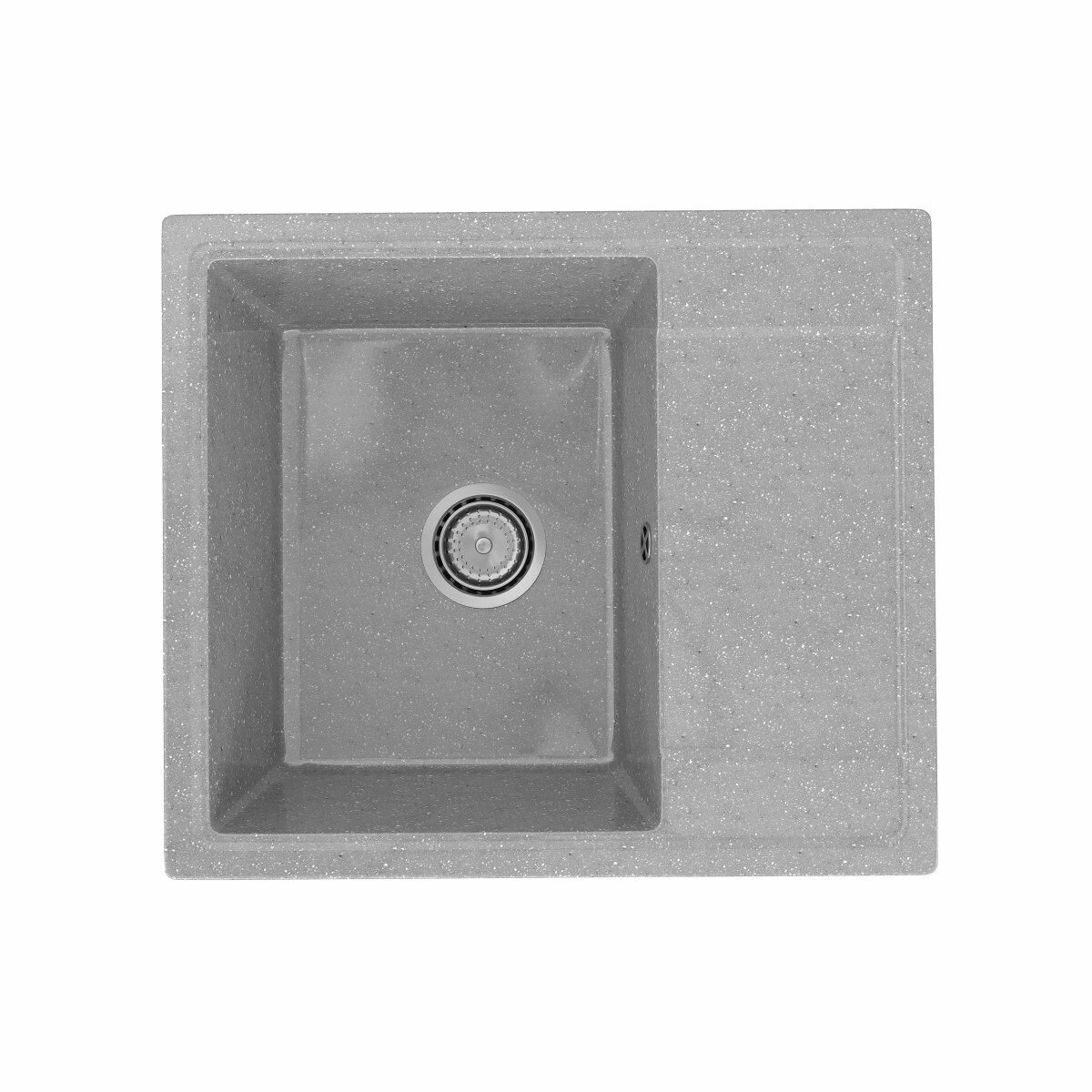 Мойка для кухни врезная SURAGRAN STANDART ST-5749 цвет светло-серый