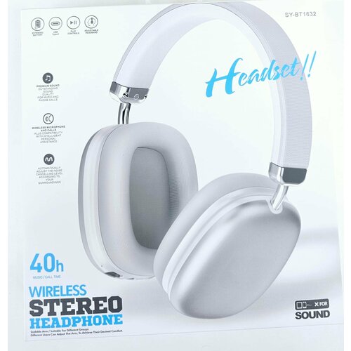 Беспроводные наушники SYBT1632 с микрофоном и Bluetooth 53 1499₽
