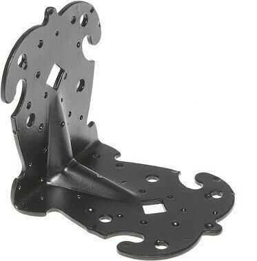 Уголок 95х95х80 мм фигурный черн. мат. STARFIX (SMP-59647-1)