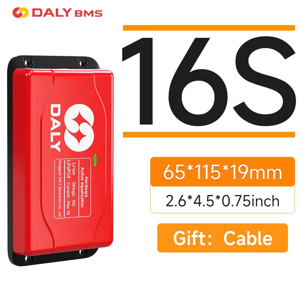 Активный эквалайзер Daly BMS 1A для литий-ионных аккумуляторов 18650
