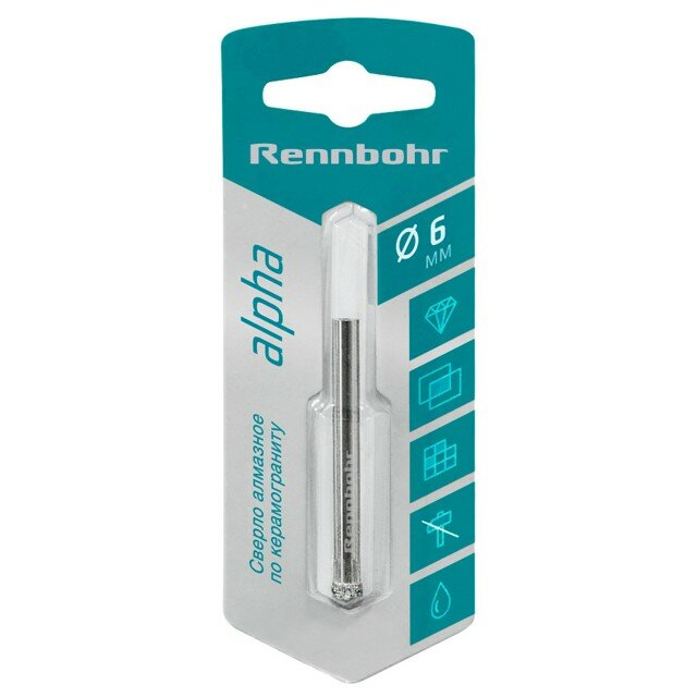 Коронка алмазная RENNBOHR 6мм