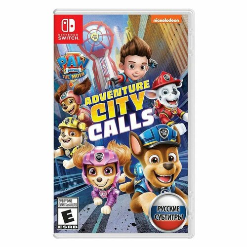 Игра PAW Patrol The Movie Adventure City Calls Nintendo Switch Русские субтитры 4290₽