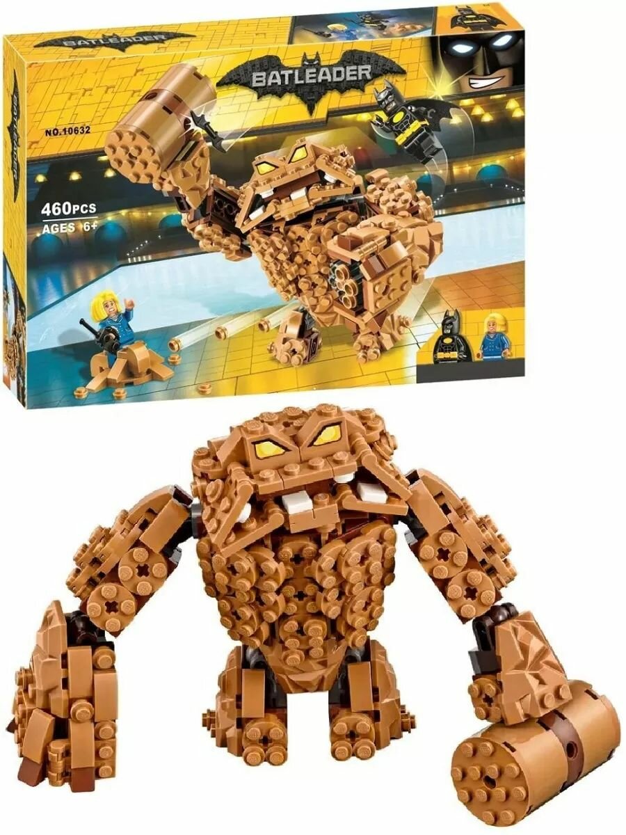 Конструктор Batman Атака Глиноликого 460 деталей