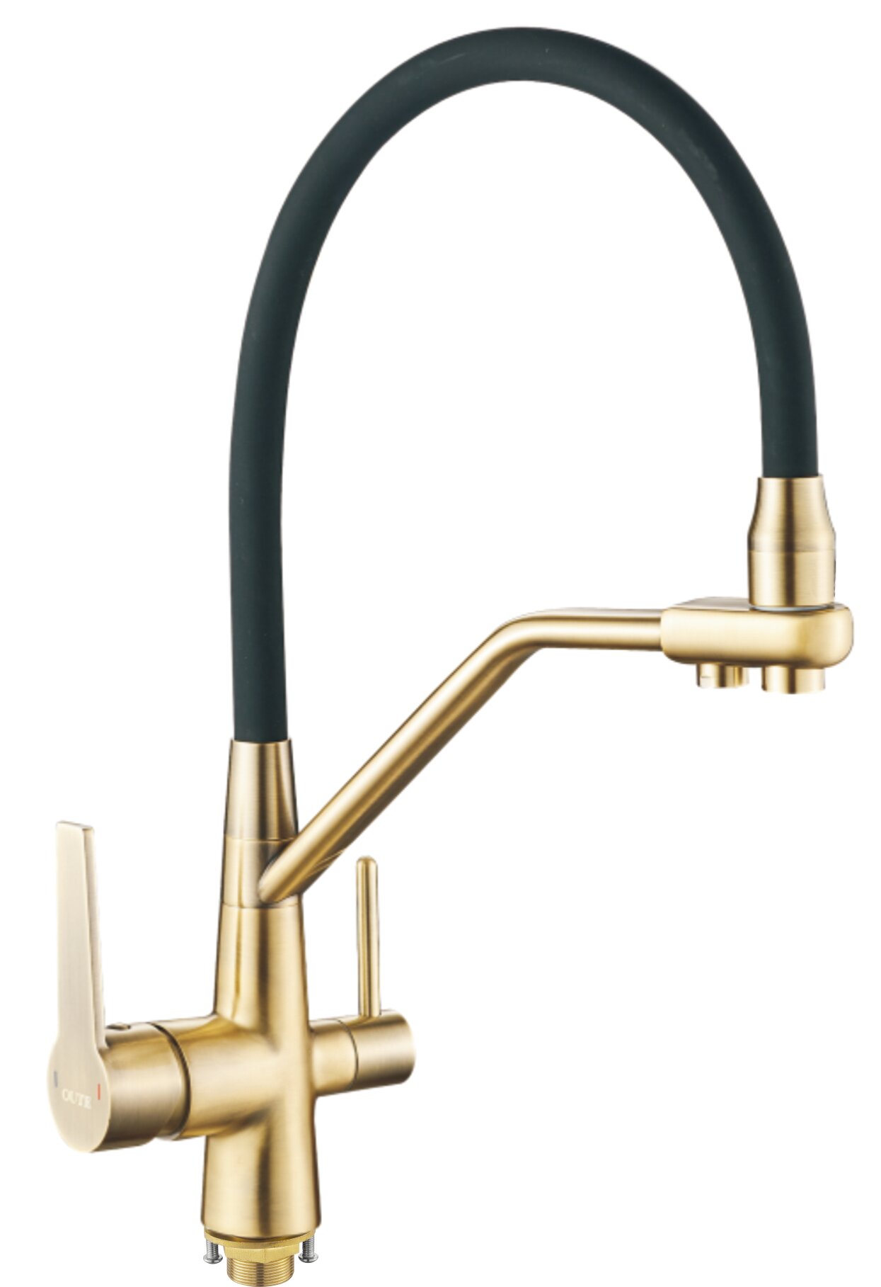 Кух. Смеситель под фильтр, латунь, цвет бронза Rainsberg R603CQ