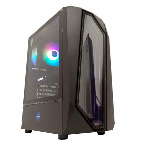 Игровой компьютер CyberNote I945 (Intel Core i5-12400F/DDR4 32 Гб/SSD M2. NVMe 1Тб/HDD 2Тб/NVIDIA GeForce RTX 4060 Ti 16Гб/Windows 10 Pro) черный