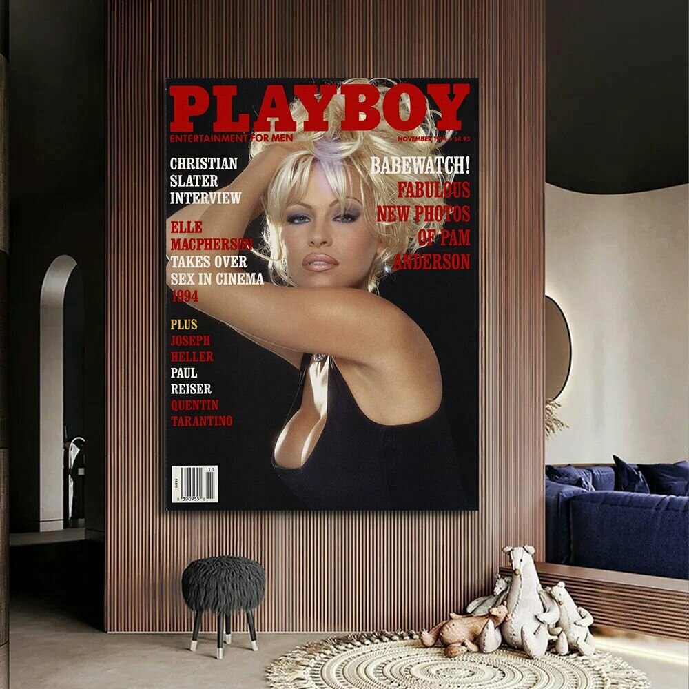 Картина PlayBoy, картина девушка, 20х30 см.
