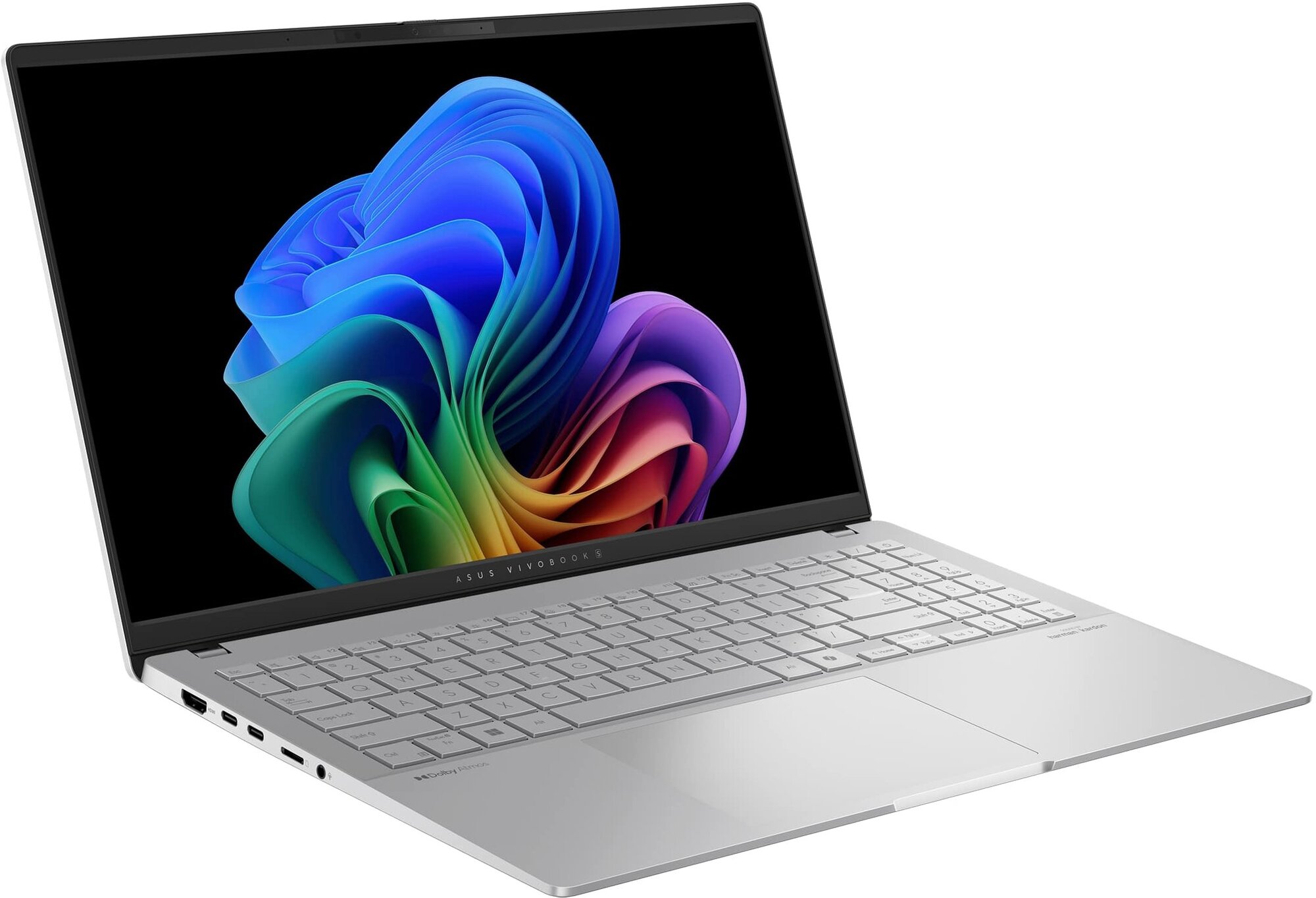 15.6" Ноутбук ASUS Vivobook S S5507QAD-PS96 3K OLED [2880*1620] SnapdragonX Elite X1-E78-100/16GB/1TB/Windows11Home/Cool Silver (90NB14Q2-M000W0) US Version — фото 1