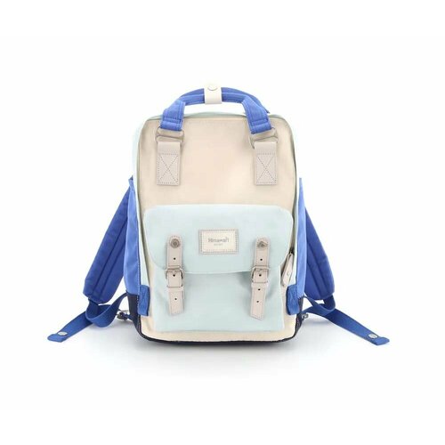 Рюкзак Himawari 188L-82 слоновая кость с синим и голубым