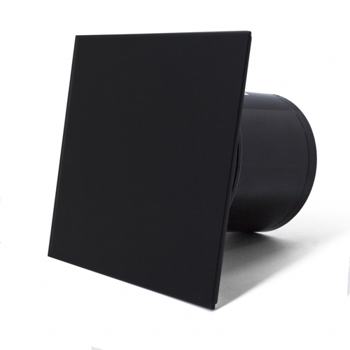 Вытяжной вентилятор MMotors MM-P 100/105 Черный матовый стекло 13 Вт