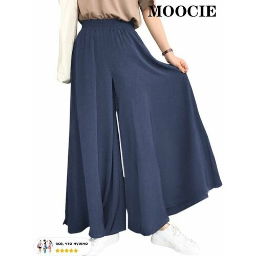 фото Брюки кюлоты moocie весна-лето 2023, размер 5xl, cиний