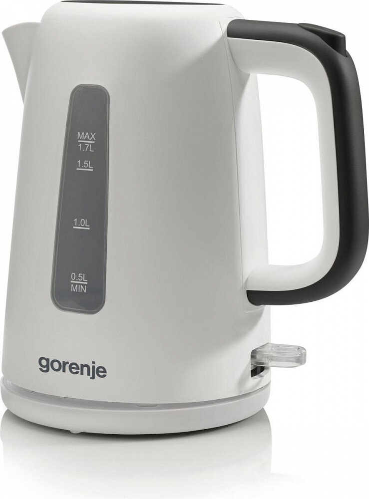 Чайник электрический Gorenje K17XG WHITE, объем 1,7 л, цвет белый