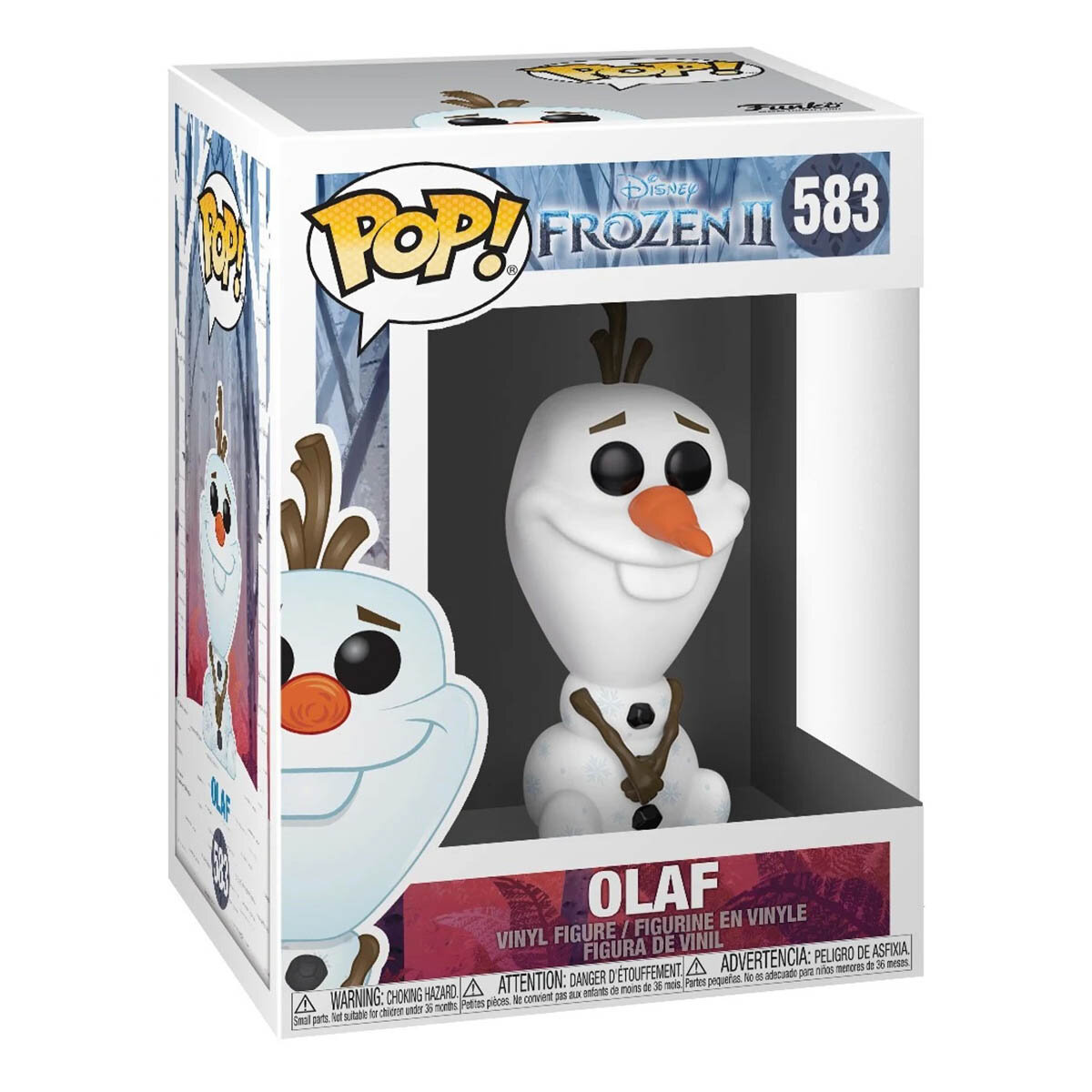 Фигурка Funko POP! Снеговик Олаф в снежинках (Olaf) #583 — фото 1