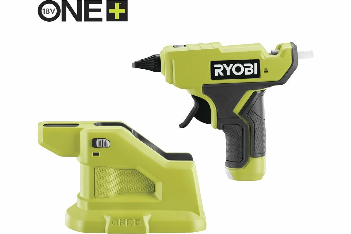 Клеевой пистолет аккумуляторный Ryobi ONE+ 18В RGLM18-0 5133005001