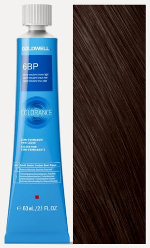 Изображение товара Goldwell Colorance - Тонирующая крем-краска для волос 6BP жемчужный светлый шоколад 60 мл