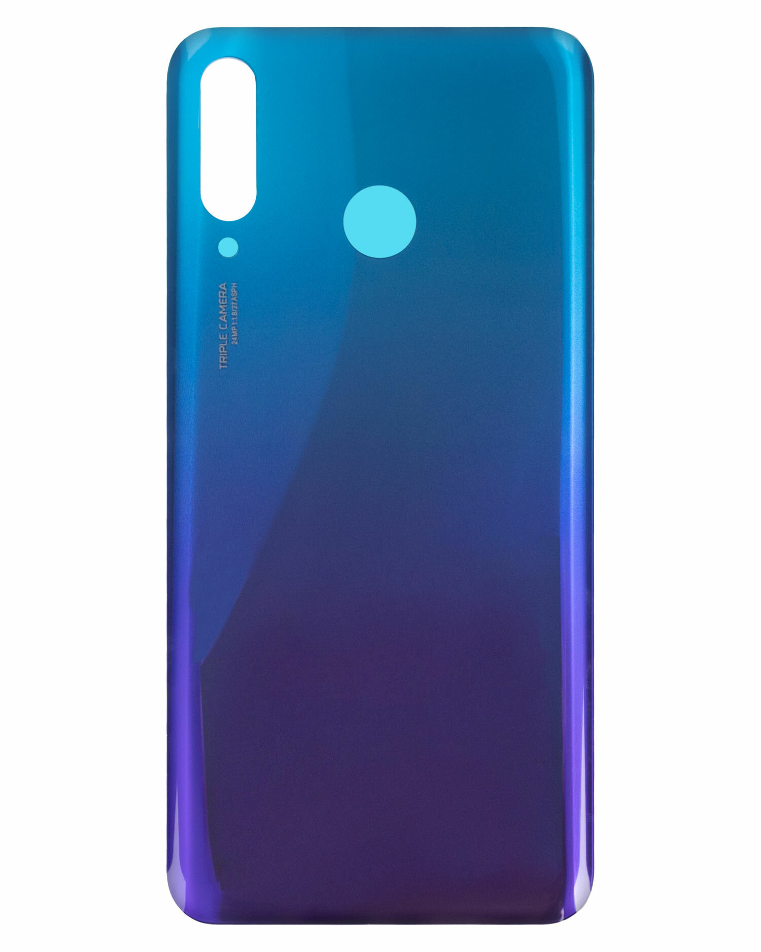 Задняя крышка для Huawei Nova 4e, P30 Lite, P30 Lite New Edition синяя