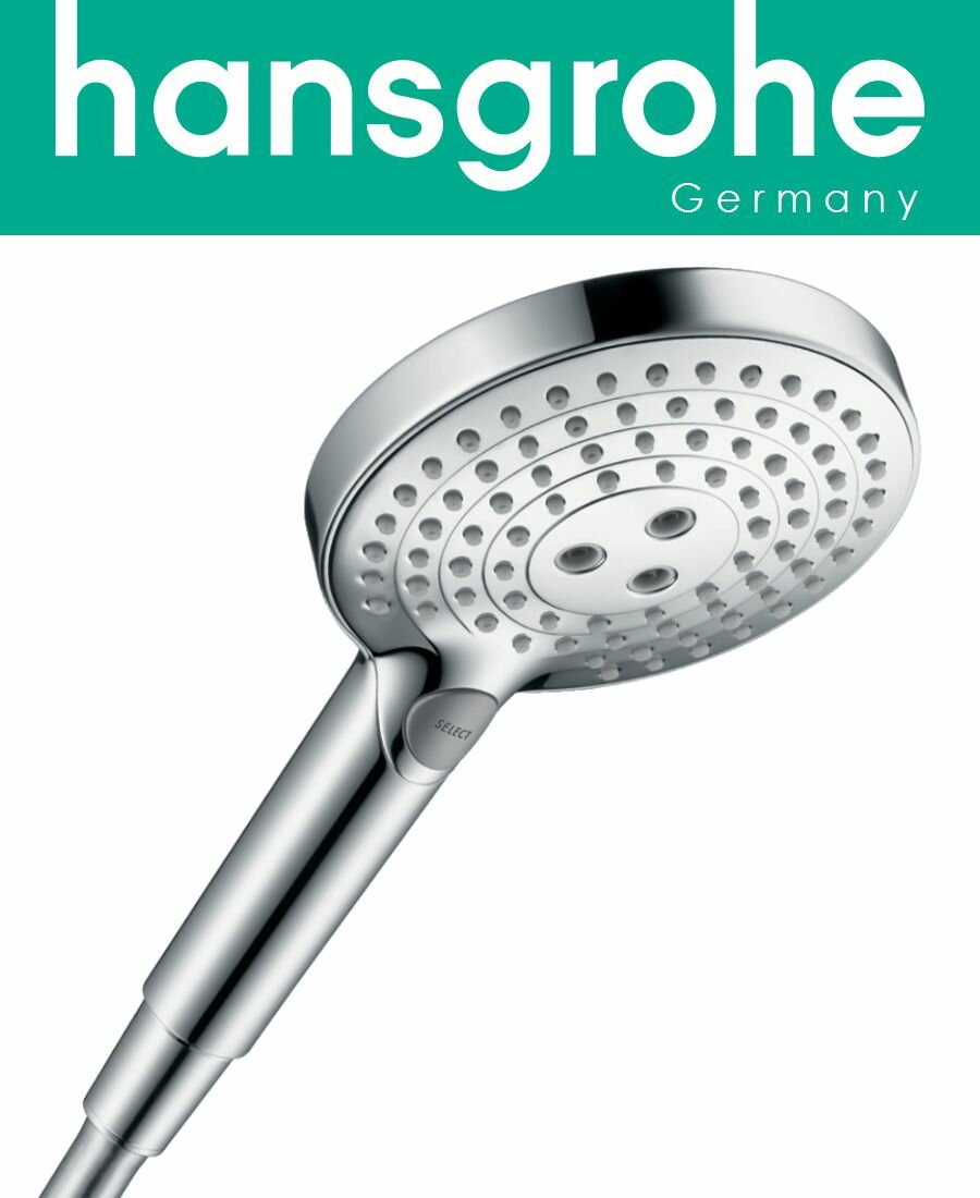 Лейка для душа Hansgrohe Raindance Select S хромированная