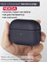 Cиликоновые чехлы для Air Pods, 4 разных цветов, Темно-синий