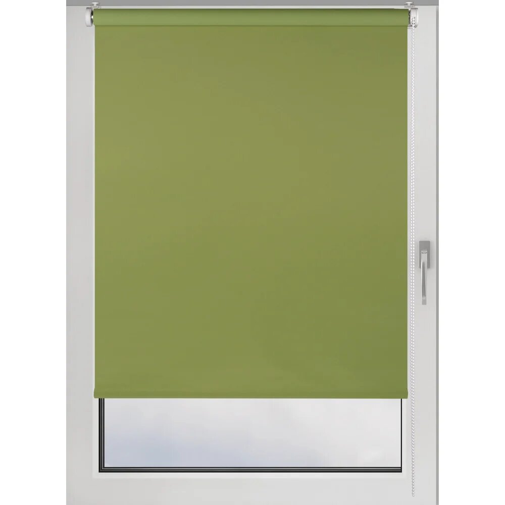 PRAKTO Штора рулонная BLACKOUT COLOR 75x160см зеленый 9403219859