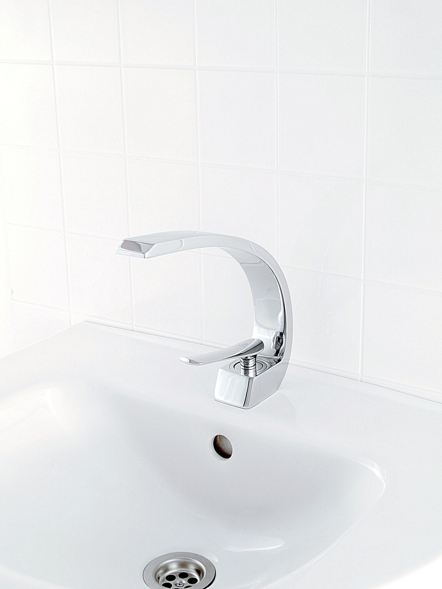 Смеситель Diadonna, однорычажный, латунь, цвет хром, для раковины и ванны — фото 1