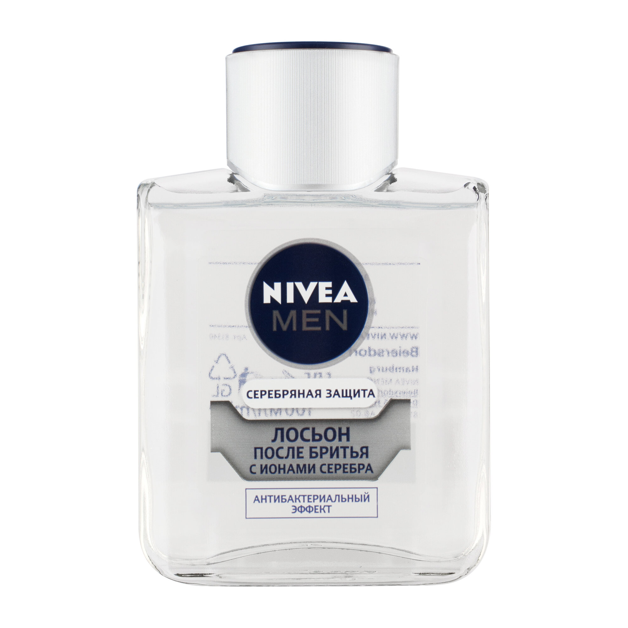 NIVEA Лосьон после бритья Серебряная Защита 100 мл – свежесть и уход кожи