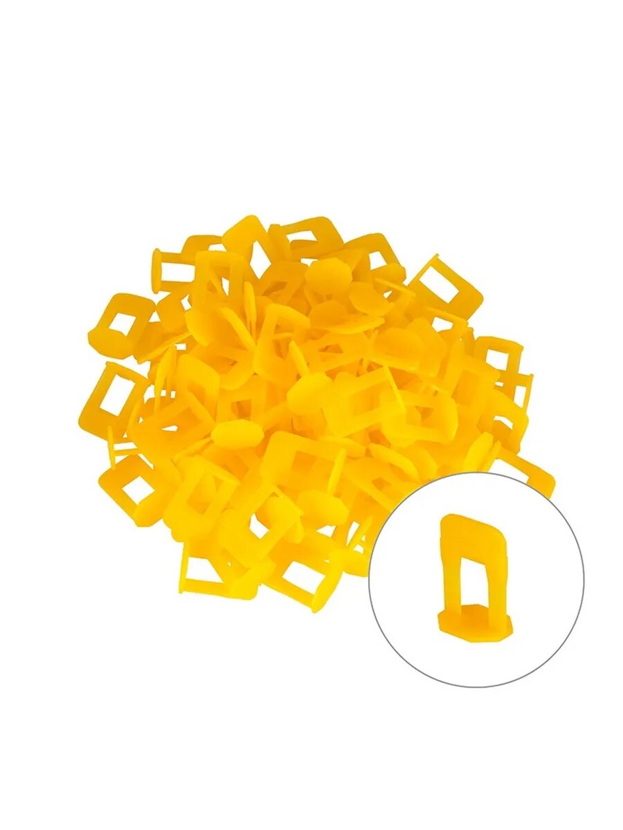 Зажим СВП Профи (ворота) Biber 55642 1 мм (100 шт)