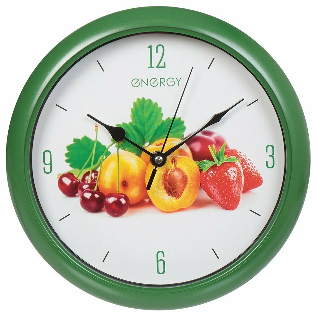 Часы настенные кварцевые Energy ЕС-112 фрукты