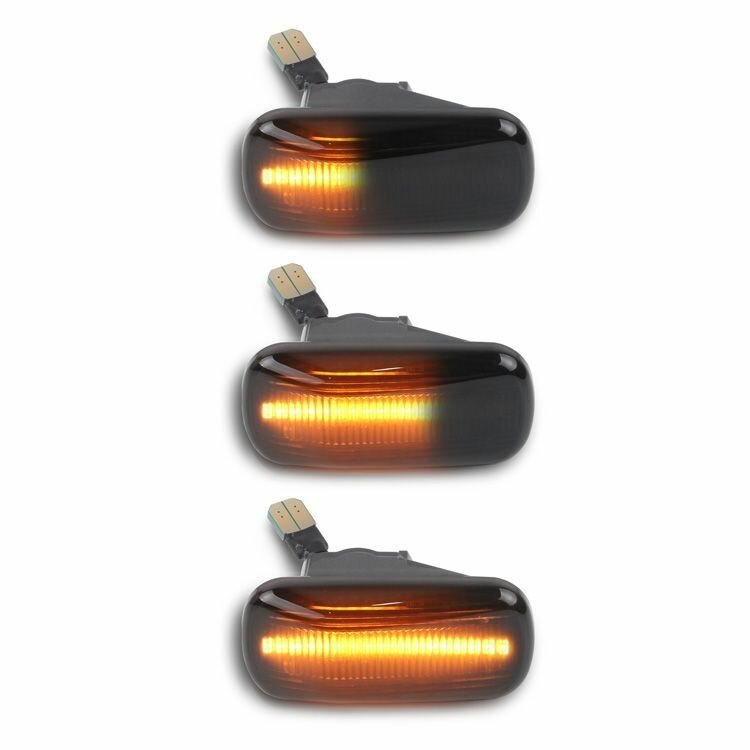 Повторители поворотников LED динамические-тонированные для Honda Accord/Civic/Jazz (2 шт) OR-71112D-1