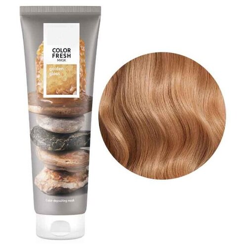 Wella Professionals Color Fresh Mask Golden Gloss, Золотой блеск, Оттеночная кремовая маска для временного освежения цвета 150 мл оттеночная кремовая маска для временного освежения цвета wella professionals color fresh mask caramel glaze 150 мл