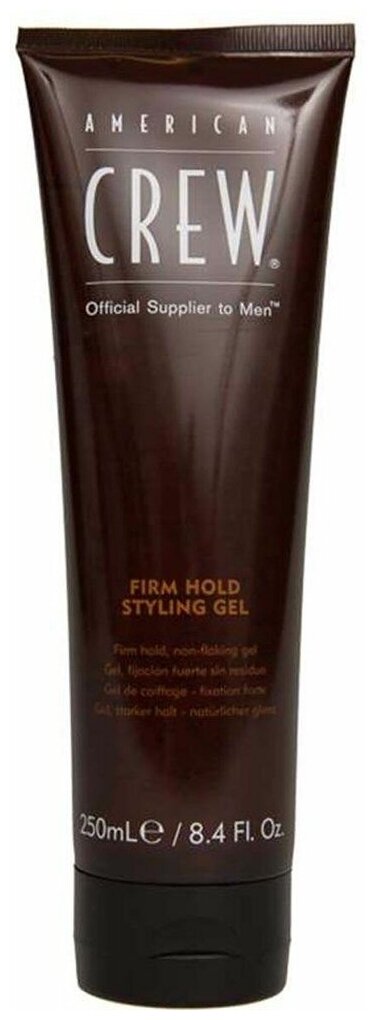 American Crew Firm Hold Styling Gel - Гель для волос сильной фиксации, придающий объем тонким волосам 250 мл