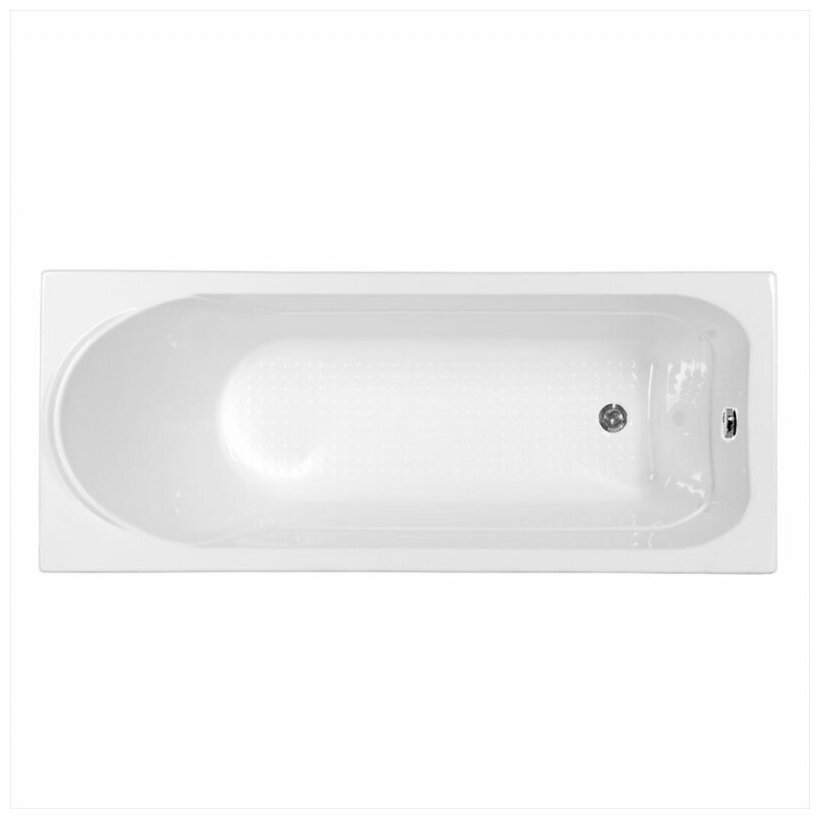 Акриловая ванна Aquanet West 160x70 205564 с каркасом, цвет Белый.