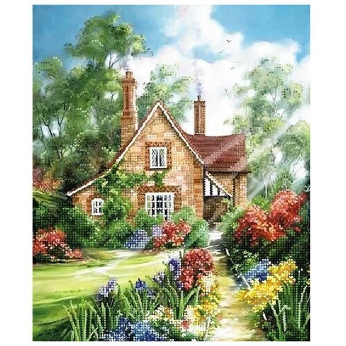 Домик в деревне, набор для вышивания