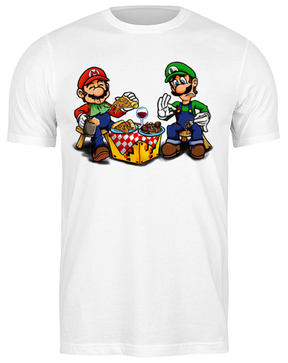 Футболка Printio 2015997 Mario&Luigi