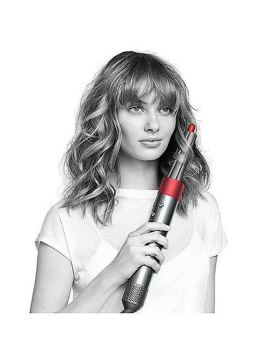 Фен- стайлер Dyson HS01 Airwrap Complete nikel/red , CN - фотография № 16