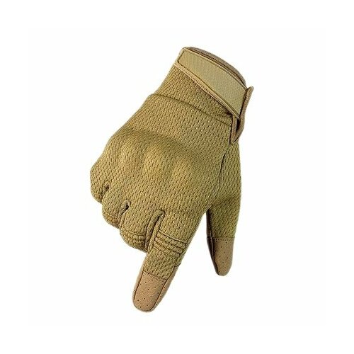 Перчатки тактические Перчатки песок XL тактические перчатки закрытые fls с защитой пальцев цвет камуфляж размер xl