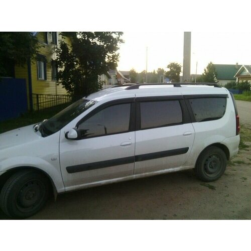 Дефлекторы окон (ветровики) Lada Ларгус (6 штук!)